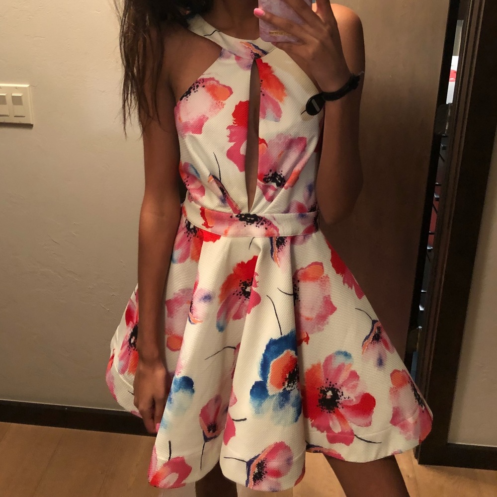 Floral summer dress